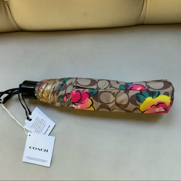 Coach Accessories Coach Signature Floral Umbrella Poshmark